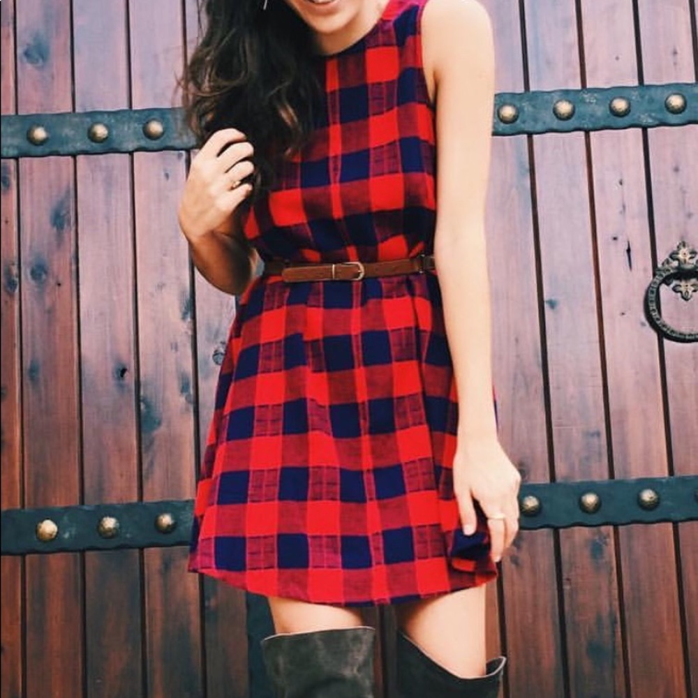 Adorable Plaid Dress!